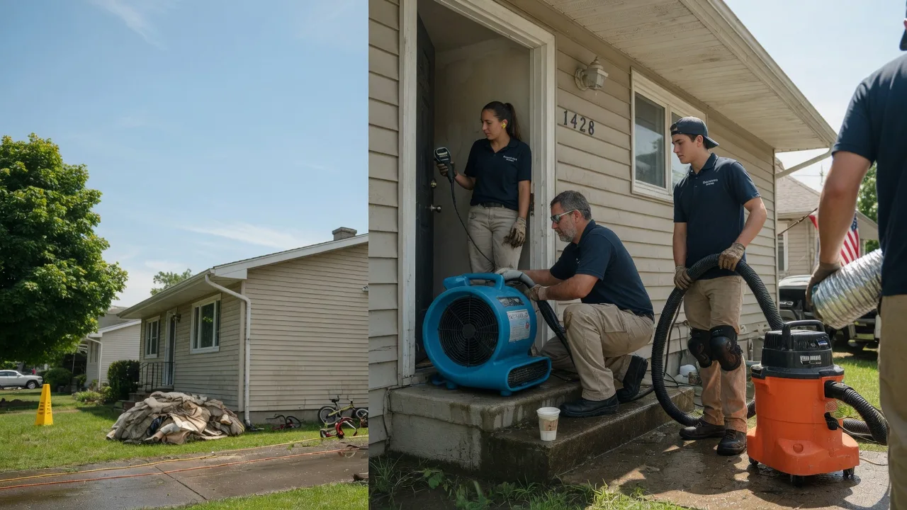 Water Damage Restoration in Towanda, IL near me